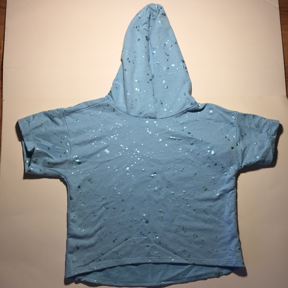 Girls Crazy 8 athletic cropped hoodie